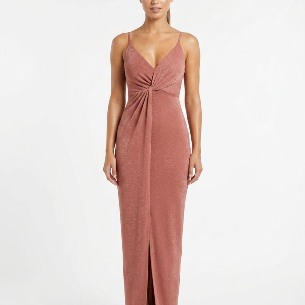 Fashion-nova Women's Orange and Brown Going-out-dresses